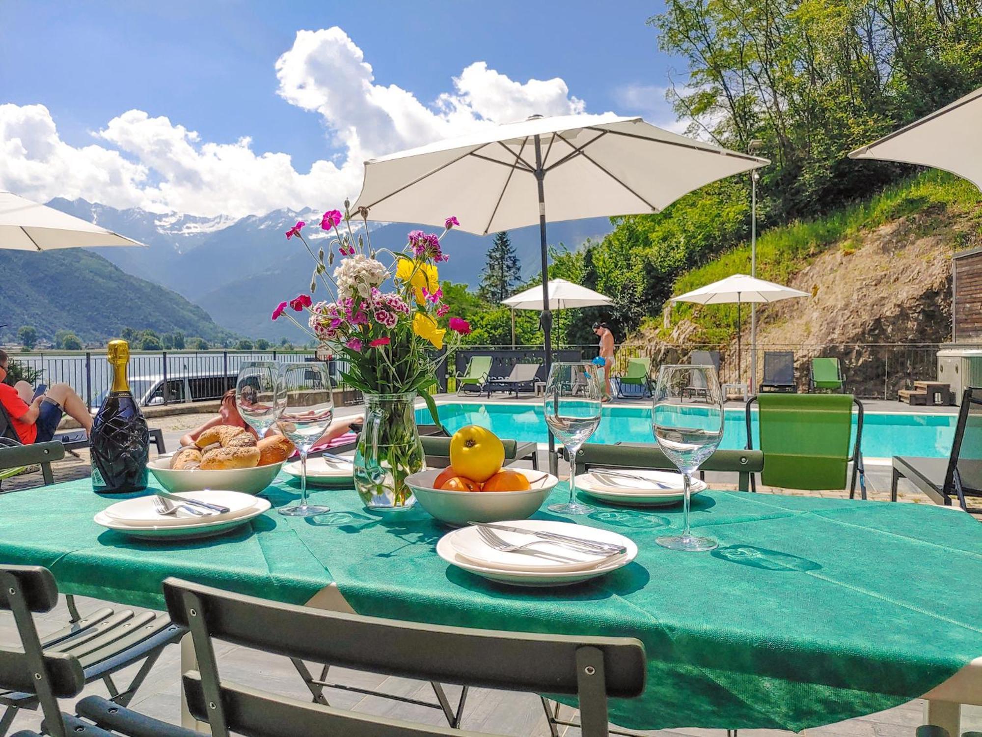 Dascio Emotion Ferienwohnung Mit Terrasse Am See Exterior photo
