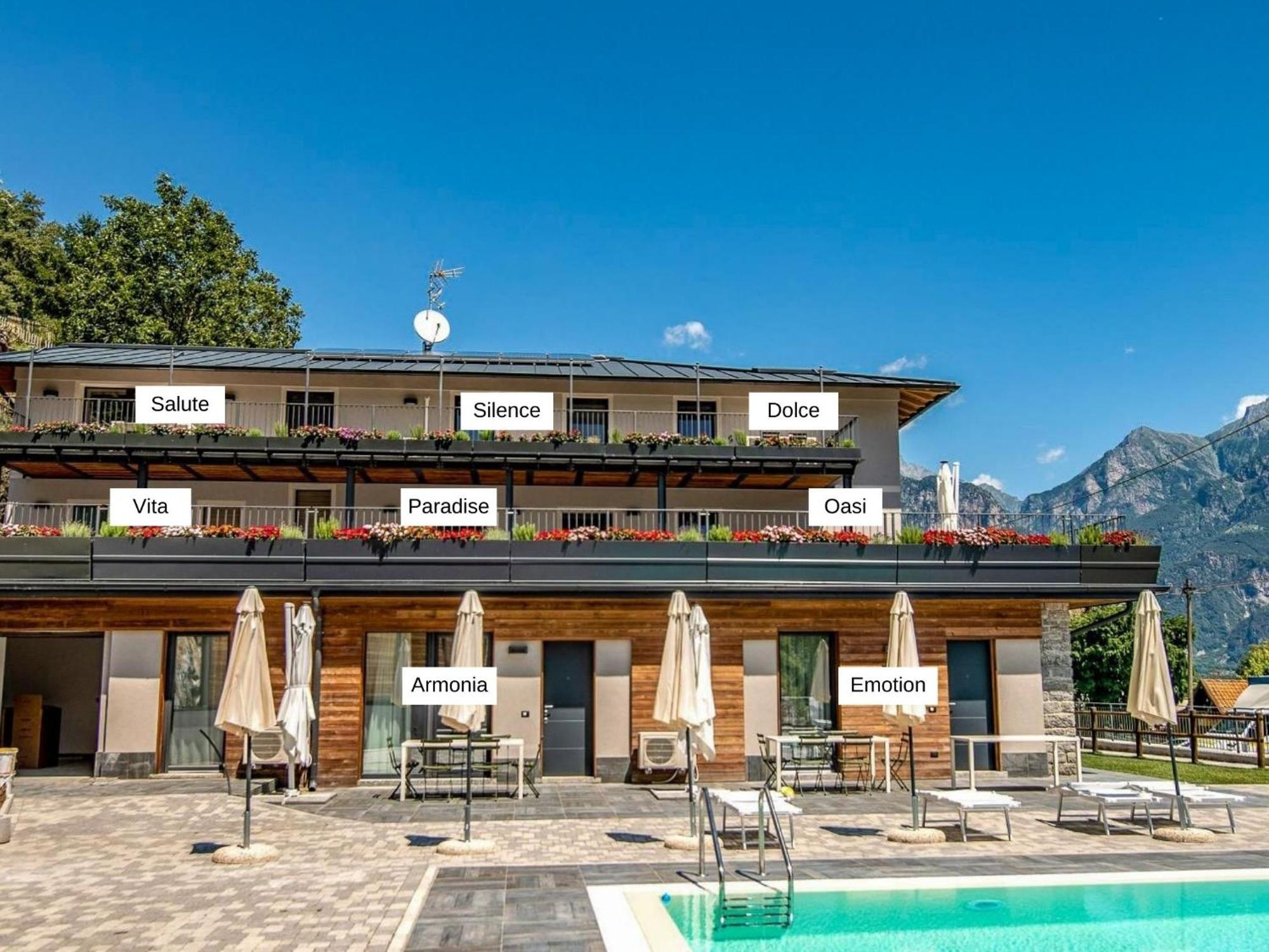 Dascio Emotion Ferienwohnung Mit Terrasse Am See Exterior photo